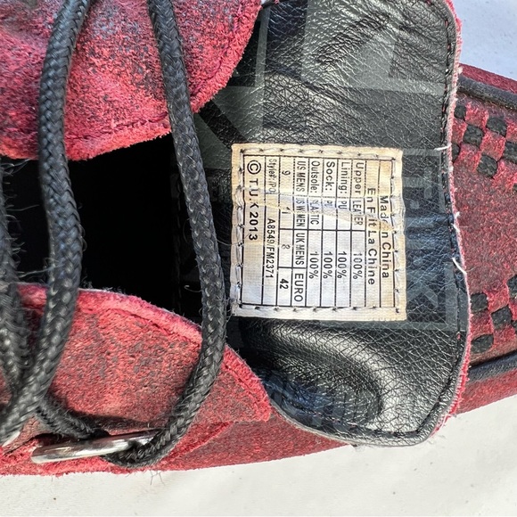 TUK 10 RED CREEPERS - Picture 4 of 4